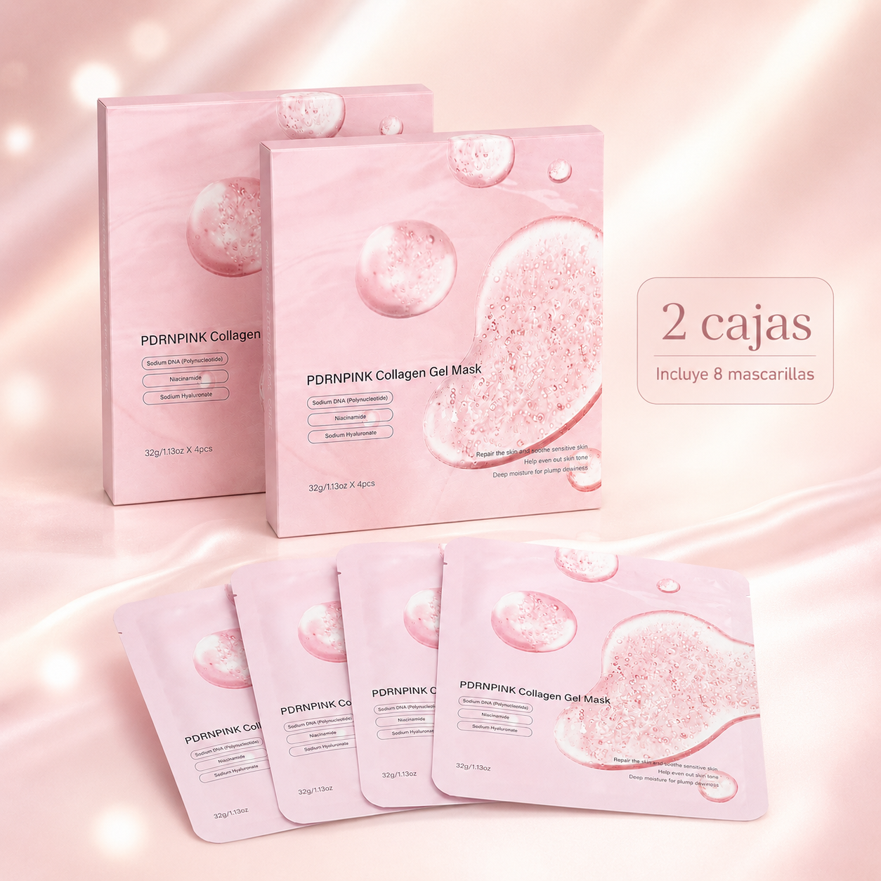 2 cajas de mascarillas