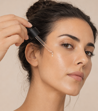 Aplica la ampolla sobre la piel seca y limpia del rostro.
